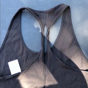 Black workout tanks